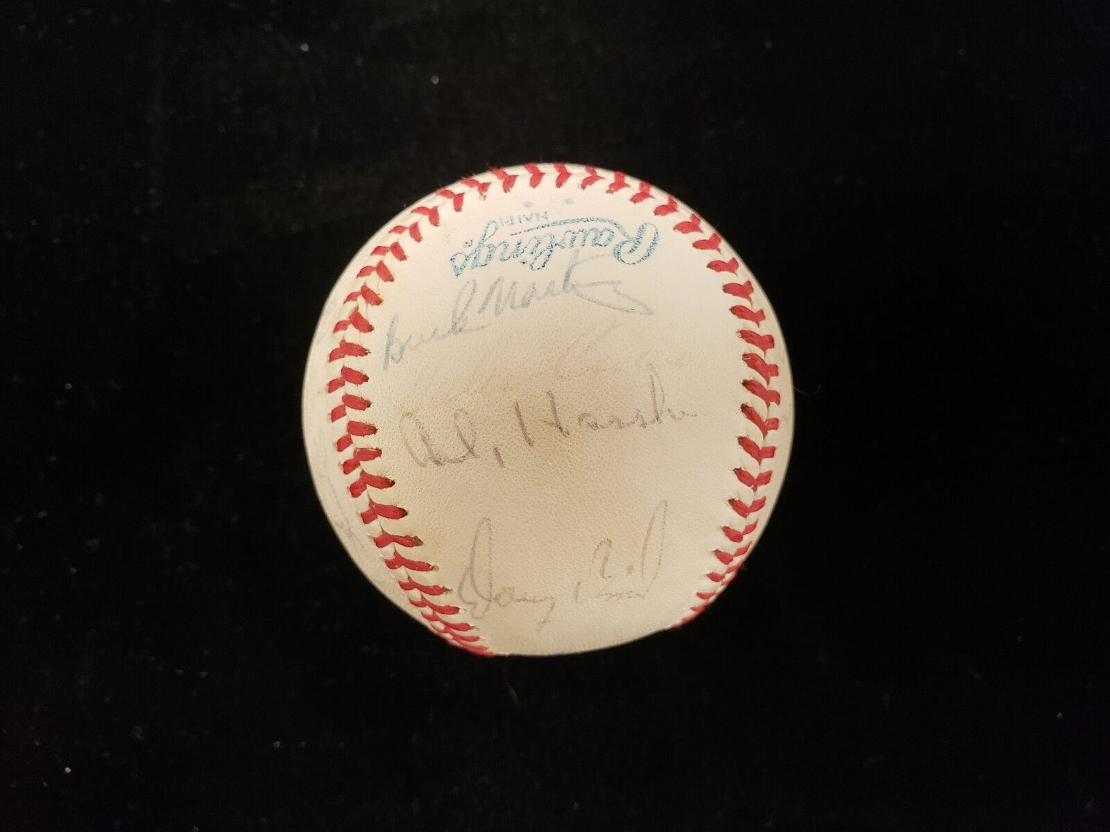 1977 Kansas City Royals Autographed Baseball - 23 Signatures - JSA LOA