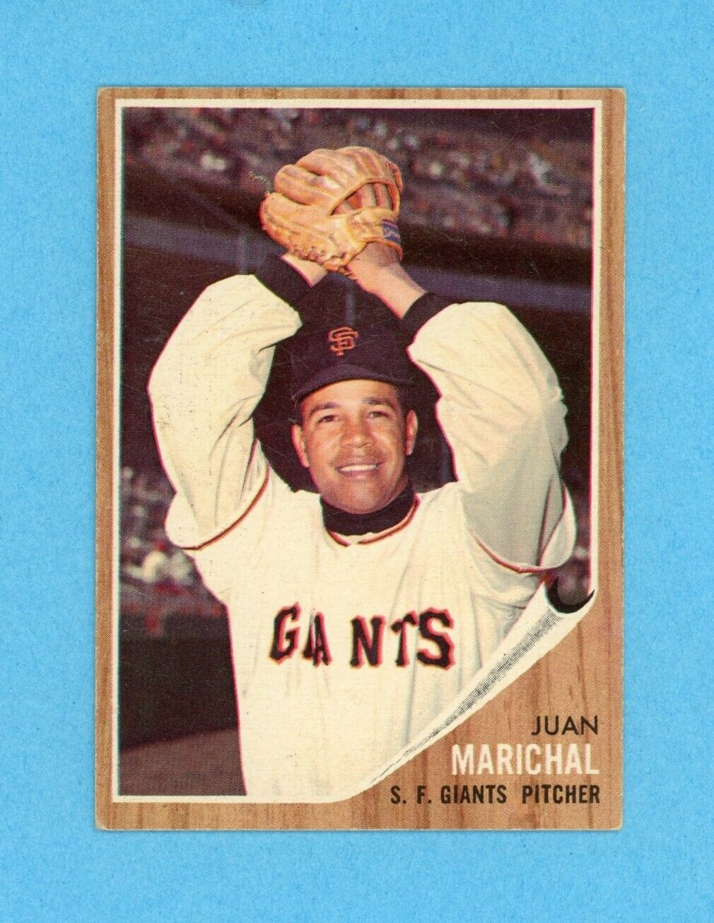 1962 Topps #505 Juan Marichal San Francisco Giants Baseball Card EX