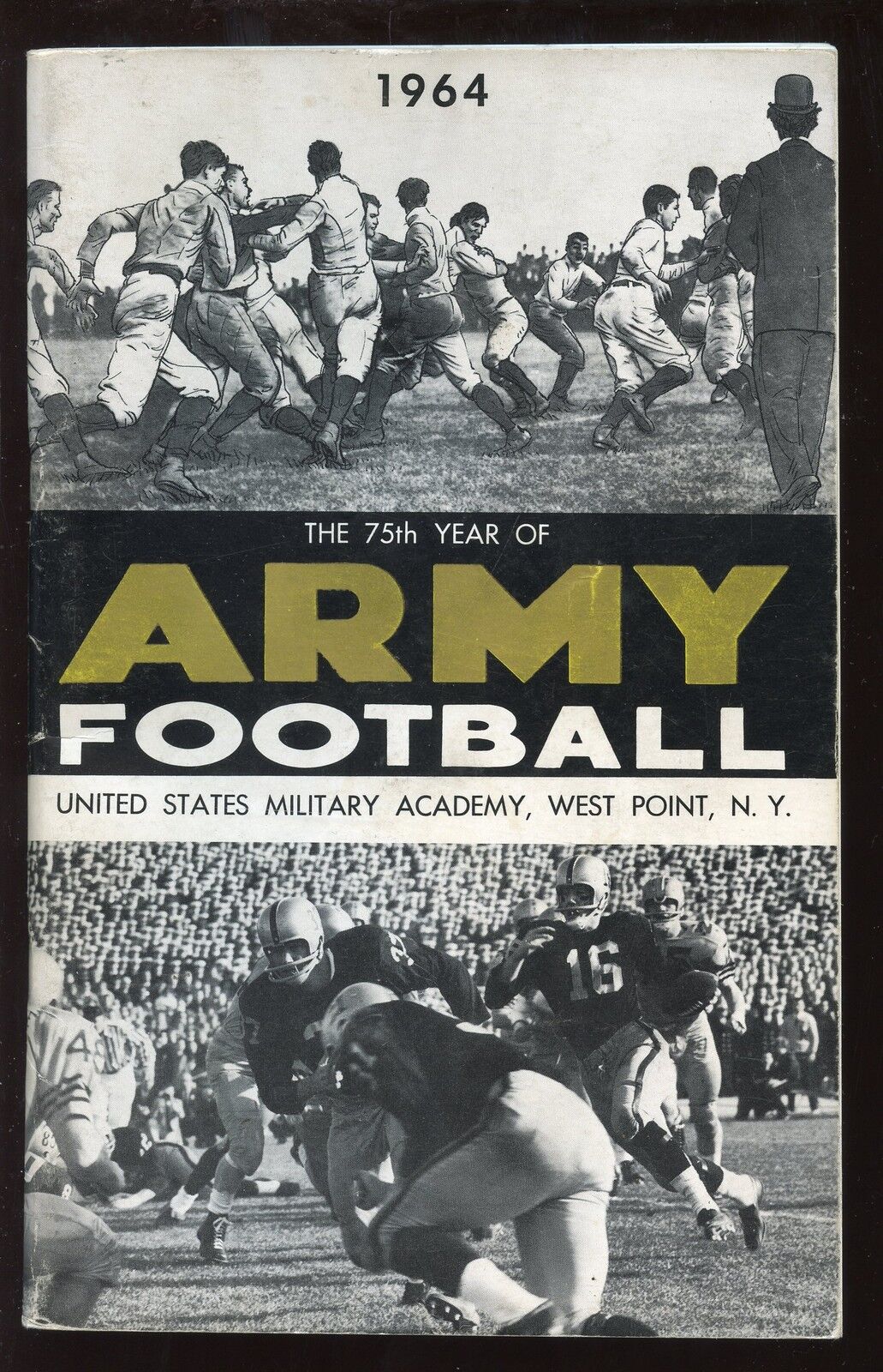 1964 NCAA Football Army Yearbook EX+