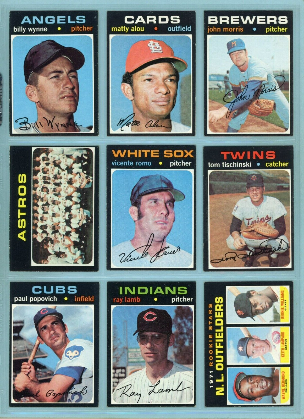 1971 Topps Starter Set Lot of 90 Different High Number Baseball Cards Ex/Mt sbsl