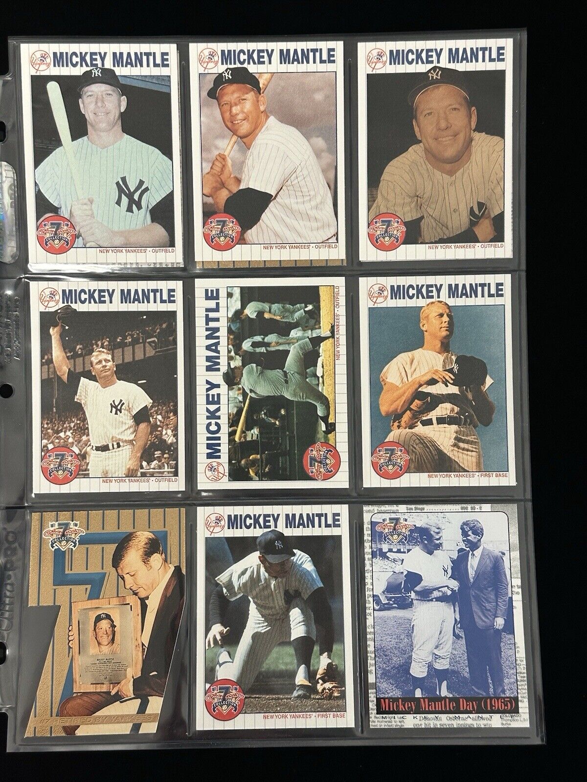 1997 Scoreboard Mickey Mantle New York Yankees Complete Set of 75 - NM-MT w/ Box