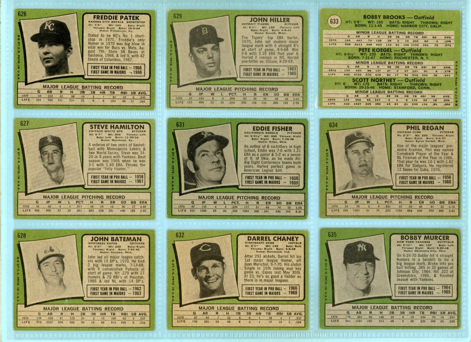 1971 Topps Starter Set Lot of 116 Diff Semi-High Number Baseball Cards VG - VG+