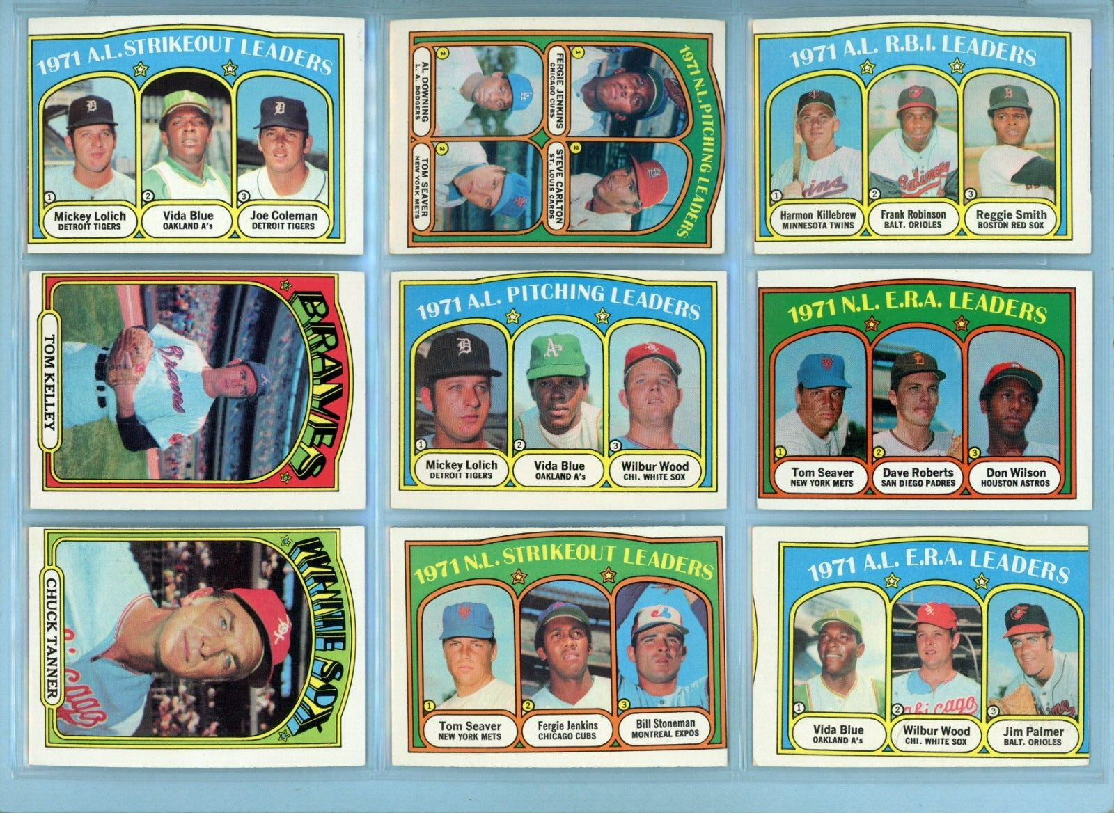 1972 Topps Starter Set Lot of 346 Different Baseball Cards EX+ - NM o/c m/c