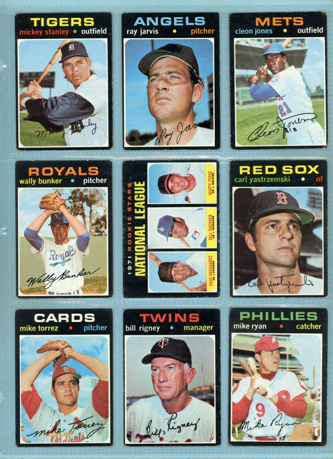 1971 Topps Starter Set Lot of 116 Diff Semi-High Number Baseball Cards VG - VG+