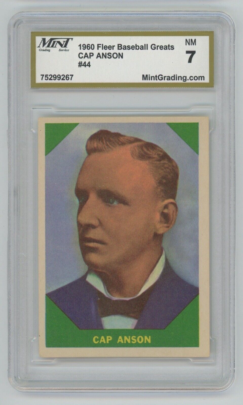 Cap Anson 1960 Fleer #44 • MNT 7 NM