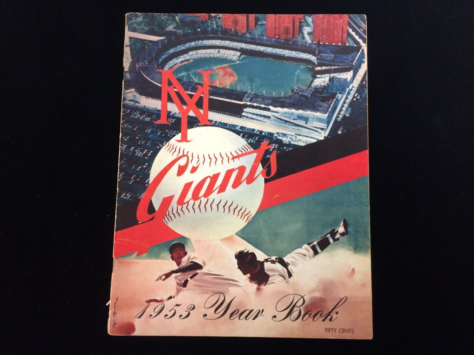 1953 New York Giants Baseball Yearbook