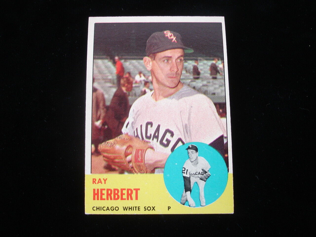 1963 Topps Baseball High Number Card-Ray Herbert-Chicago White Sox-#560-EX-MT