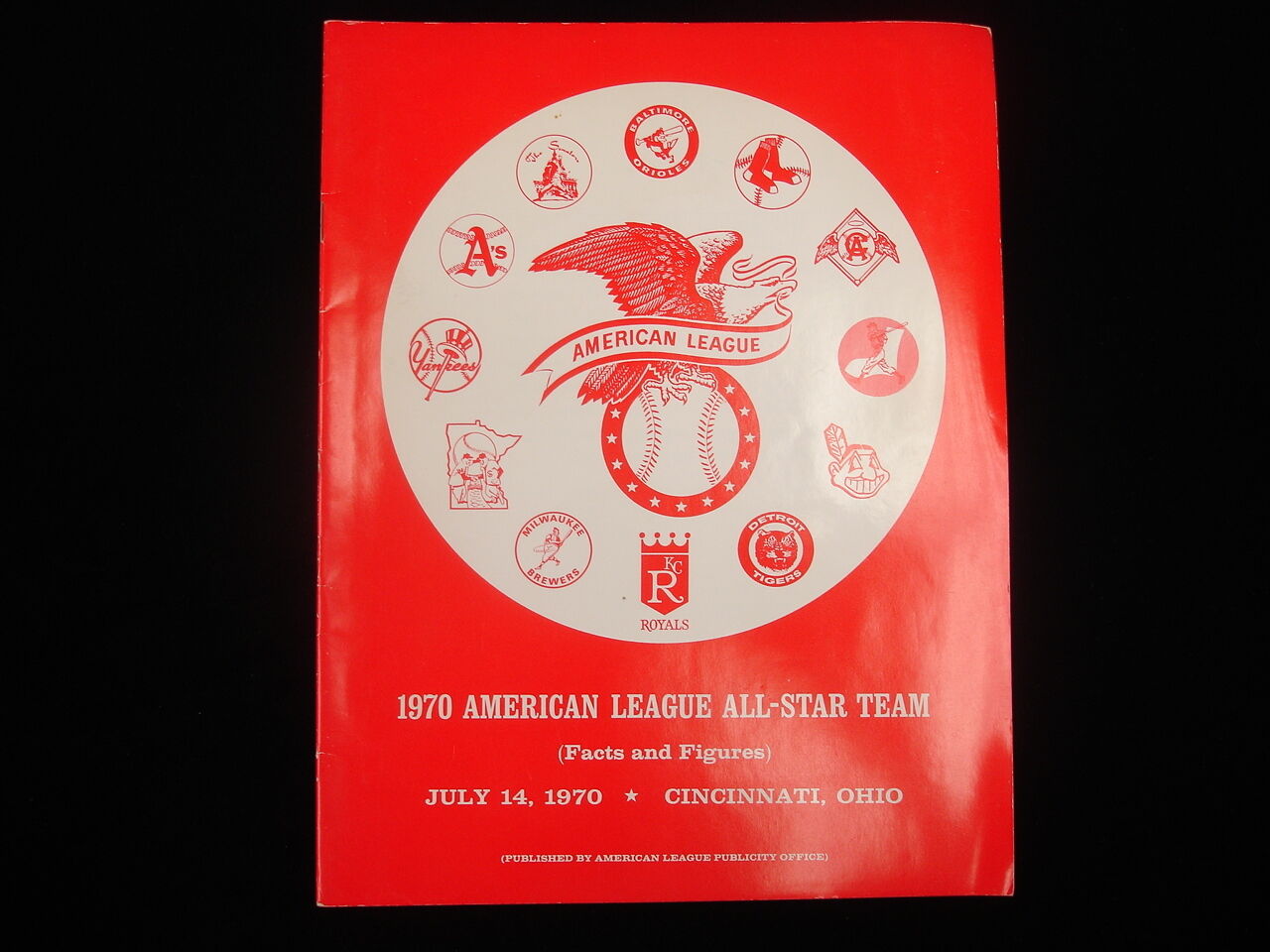 1970 American League All-Star Team Media Guide