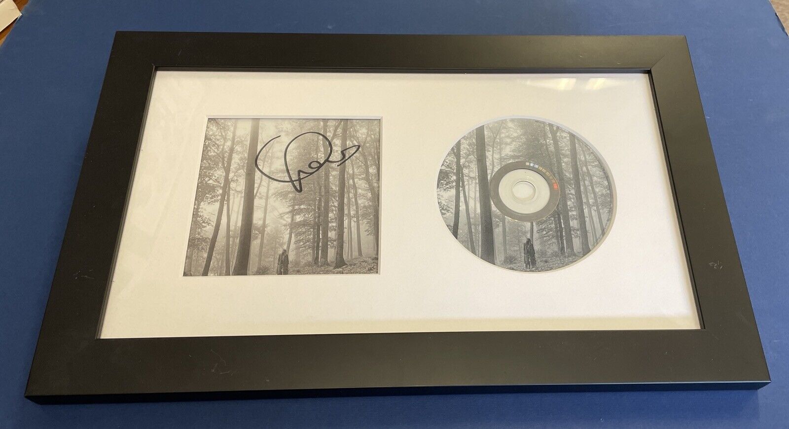 Taylor Swift Signed 15x10 Folklore CD Display with JSA Auto Certification