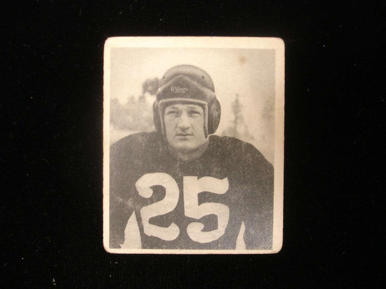 1948 Bowman Whitey Poillon Washington Redskins #49 Card - VG