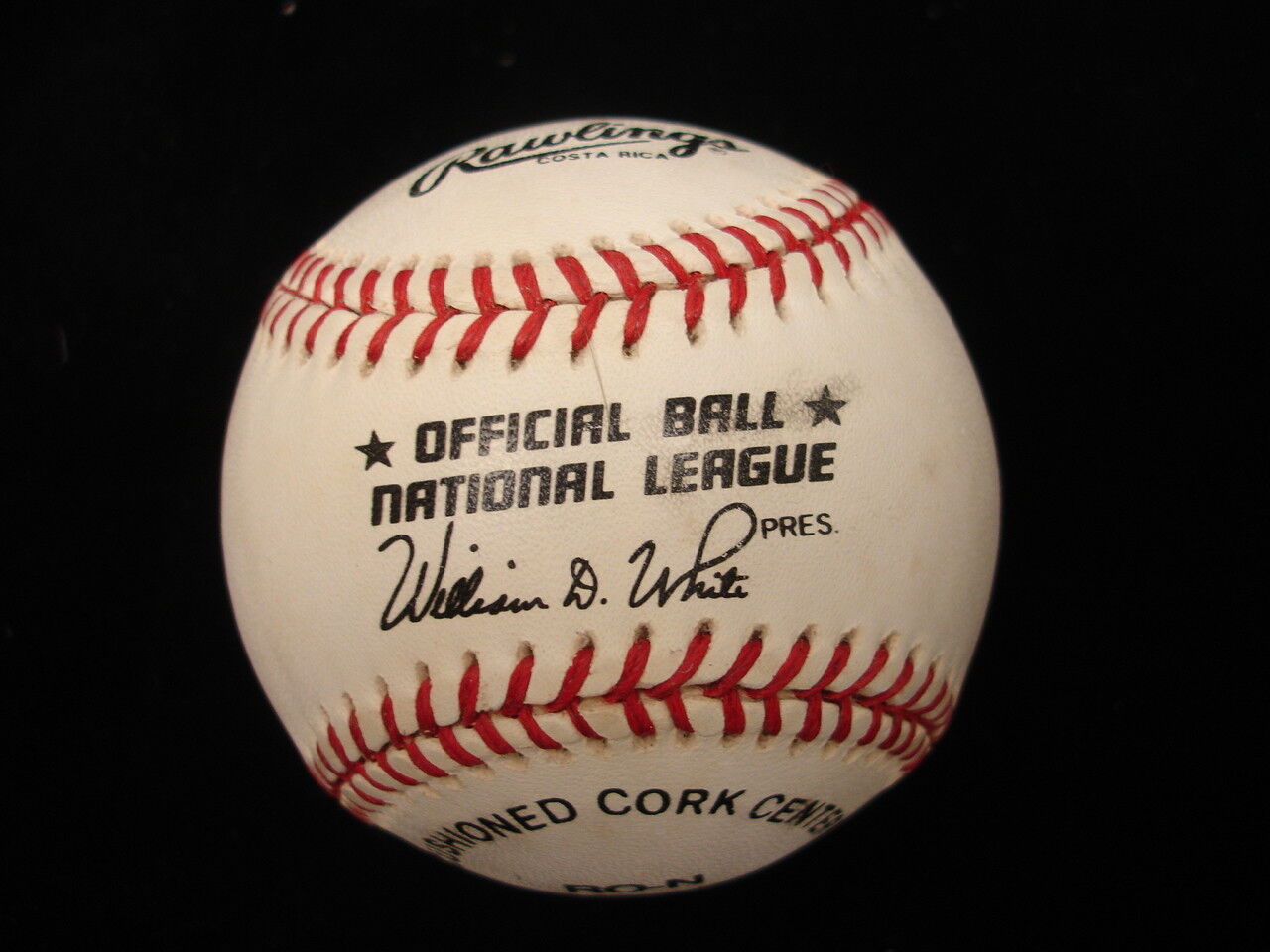 Johnny Briggs Autographed NL Baseball