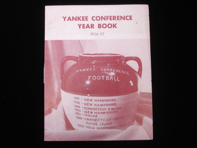 1956-57 Yankee Conference Sports Yearbook EX+