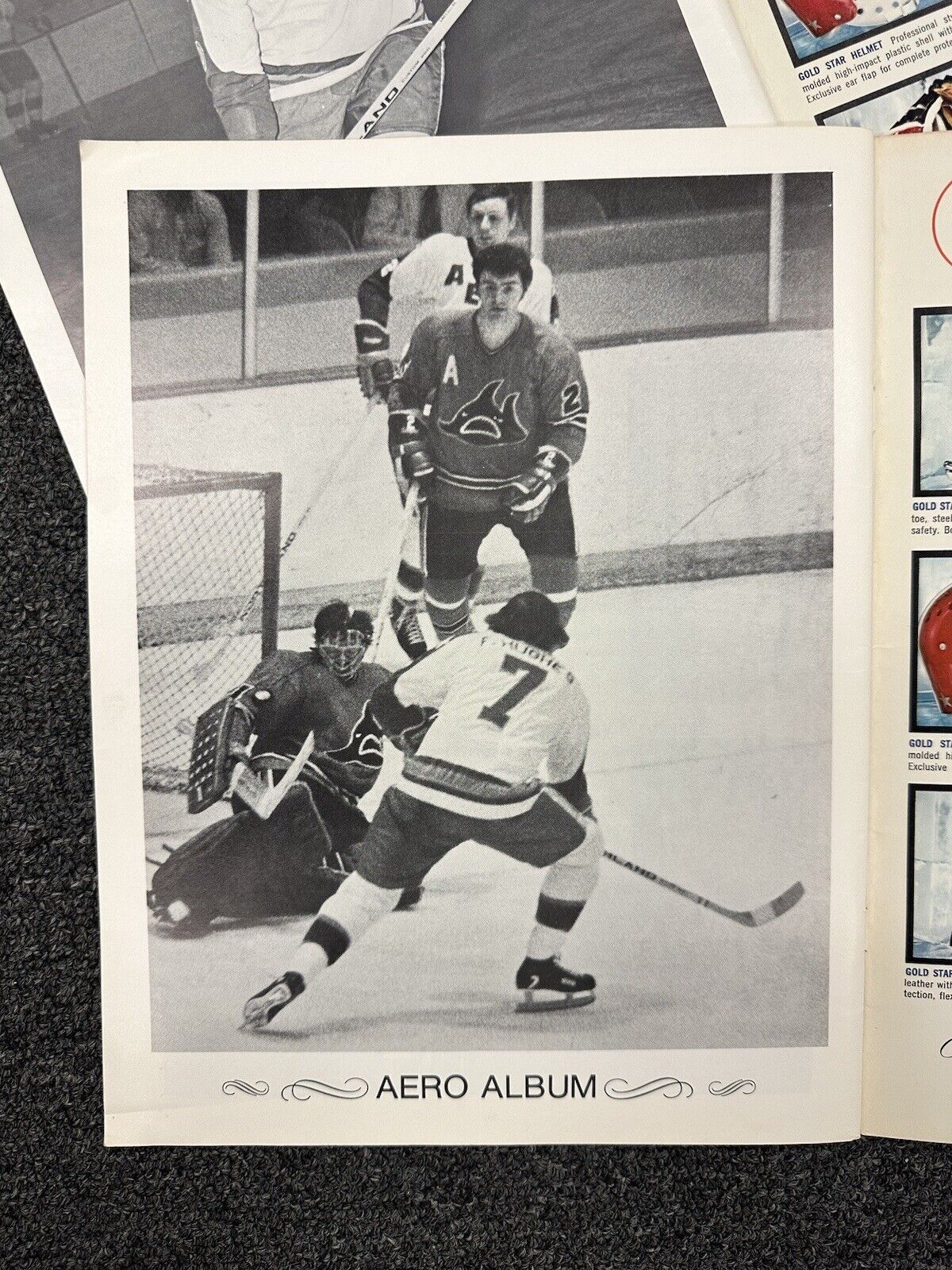 Lot of 8 Diff. 1972-73 Houston Aeros WHA Home Programs incl. 1st Game & Playoffs