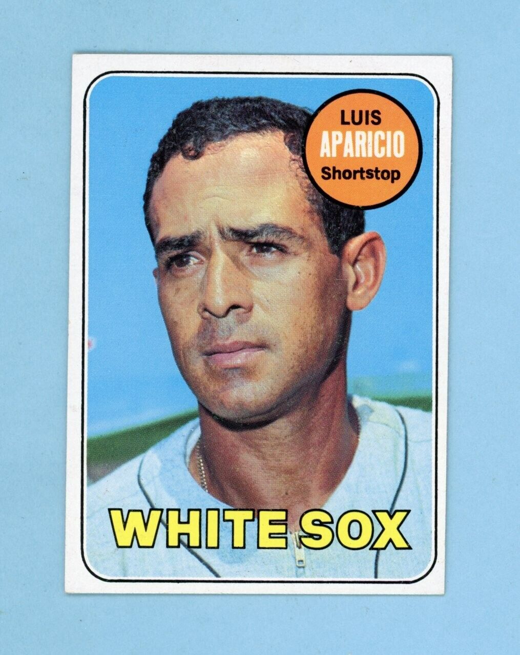 1969 Topps #75 Luis Aparicio Chicago White Sox Baseball Card NM