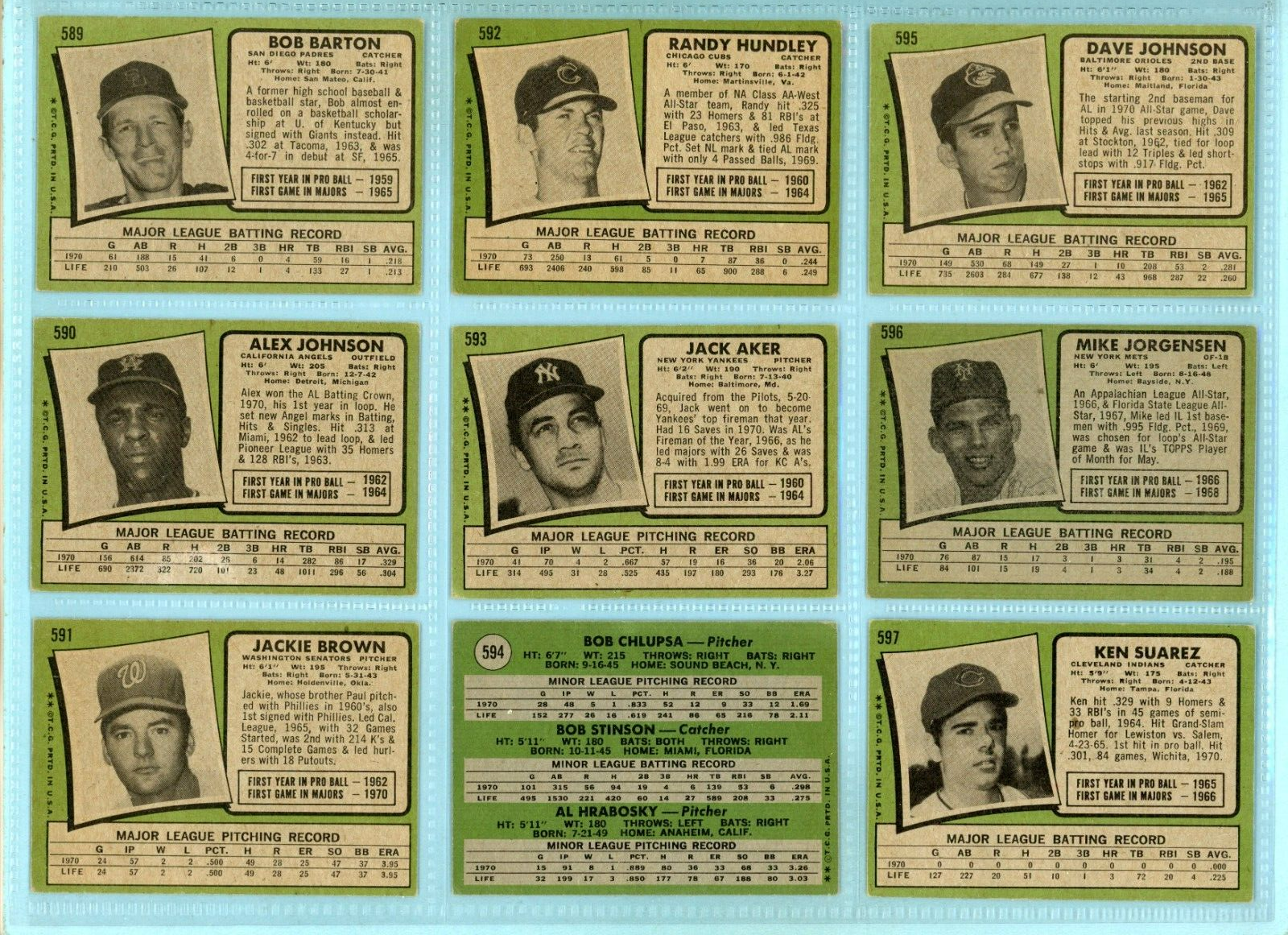 1971 Topps Starter Set Lot of 116 Diff Semi-High Number Baseball Cards VG - VG+