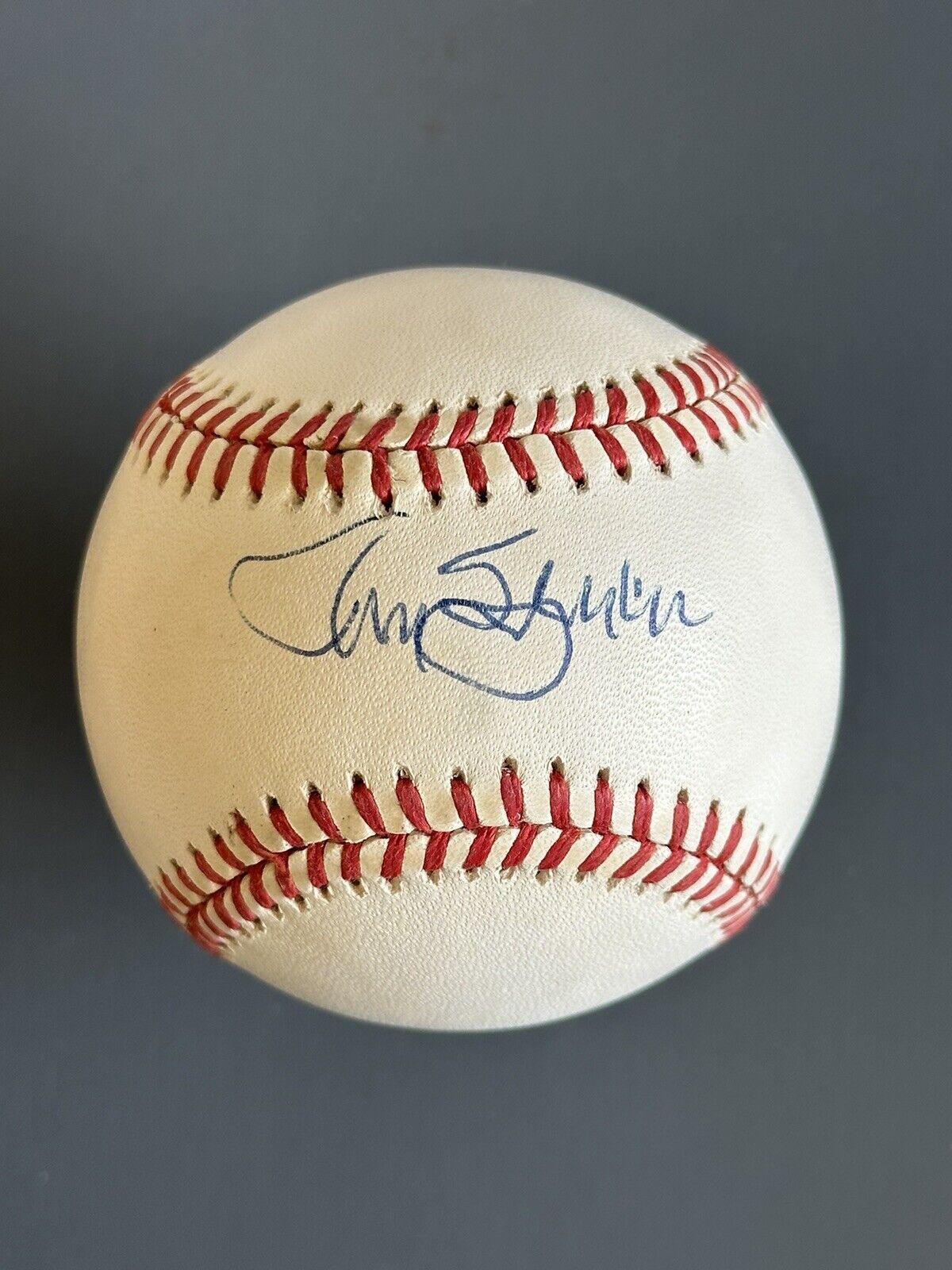 Tom Spencer 1978 Chicago White Sox SIGNED Official NL W. White Baseball JSA COA