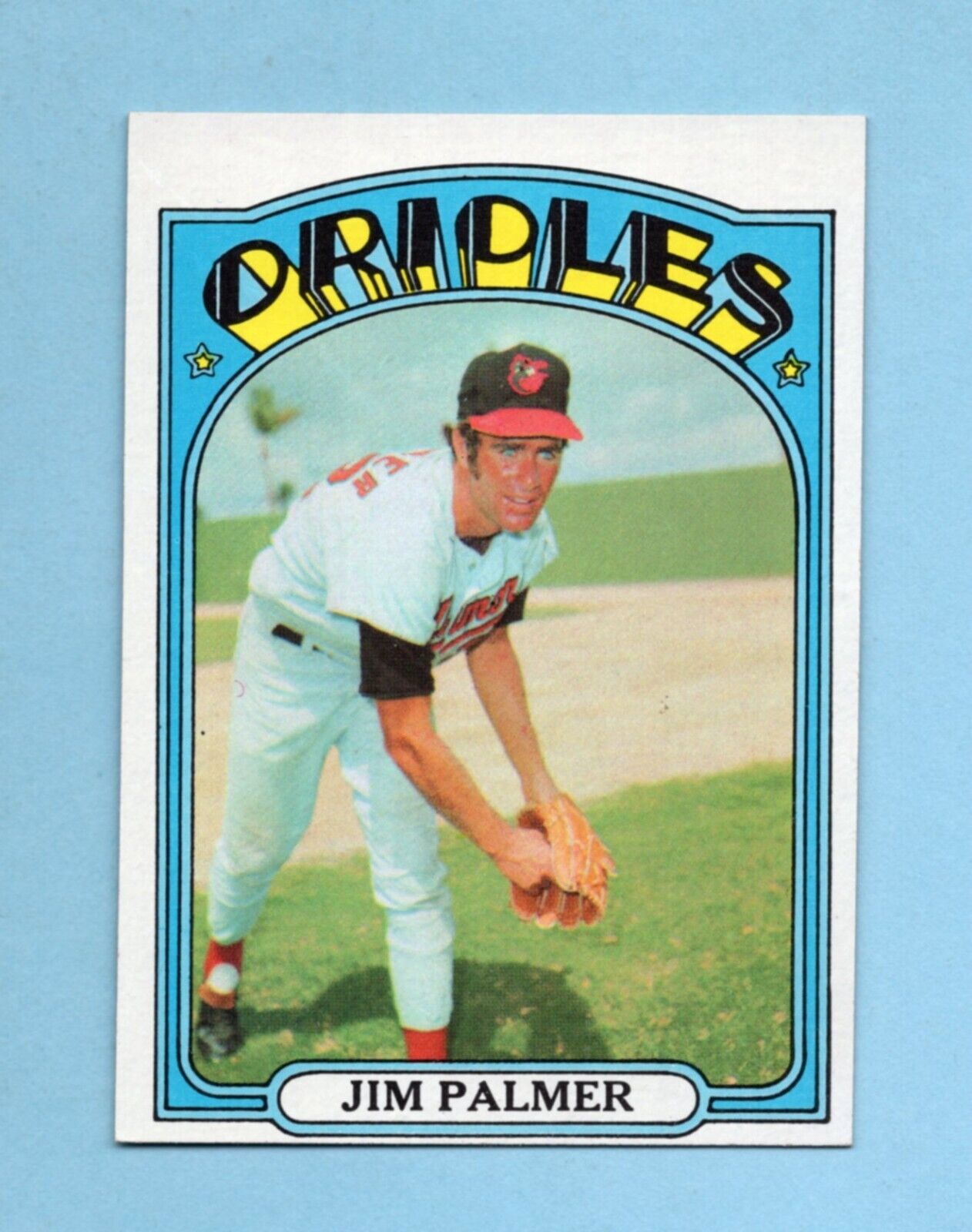 1972 Topps #270 Jim Palmer Baltimore Orioles Baseball Card NM o/c