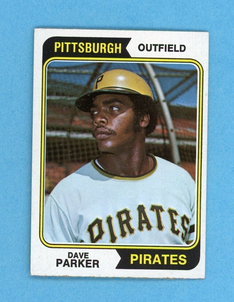 1974 Topps #252 Dave Parker Pittsburgh Pirates Rookie Baseball Card EX+ - Ex/Mt