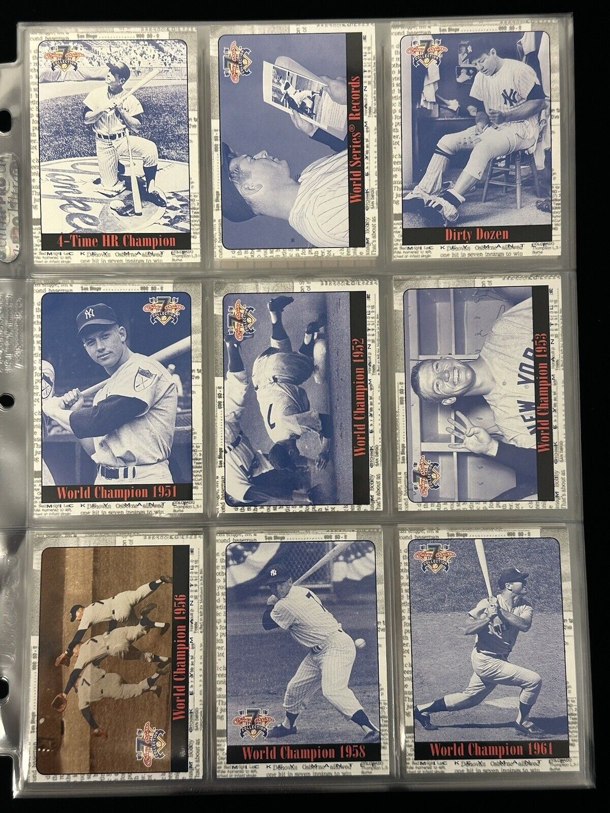 1997 Scoreboard Mickey Mantle New York Yankees Complete Set of 75 - NM-MT w/ Box