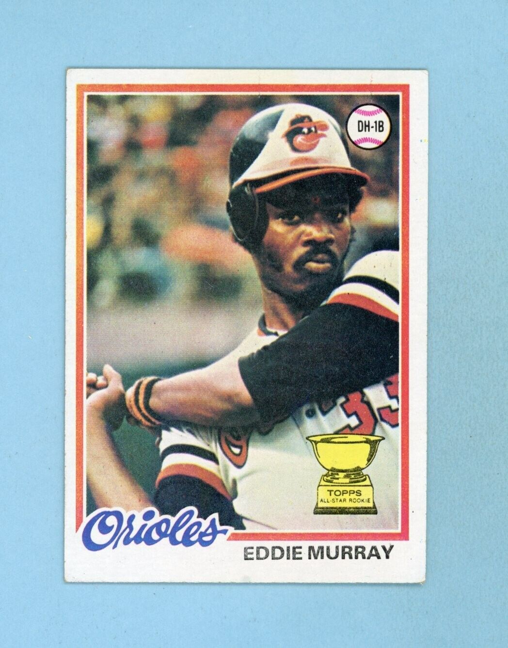 1978 Topps #36 Eddie Murray Baltimore Orioles Rookie Baseball Card Ex/Mt