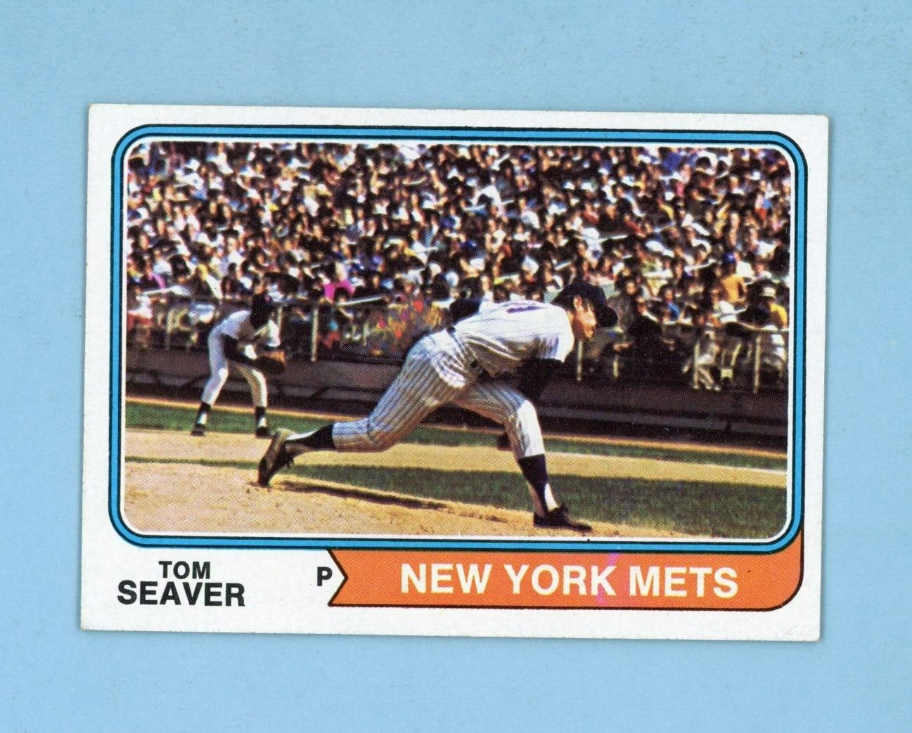 1974 Topps #80 Tom Seaver New York Mets Baseball Card Ex/Mt