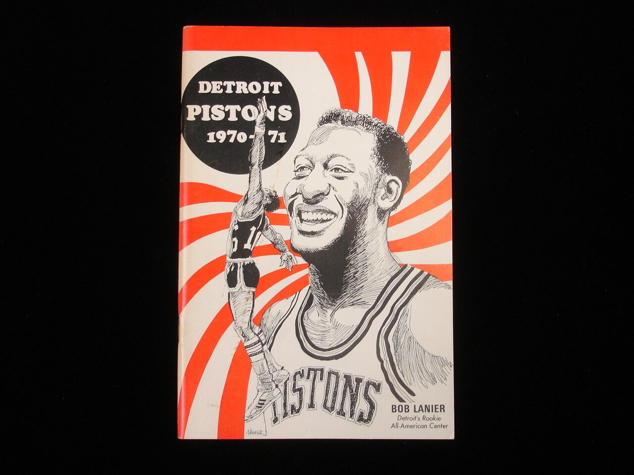 1970-71 Detroit Pistons NBA Media Guide