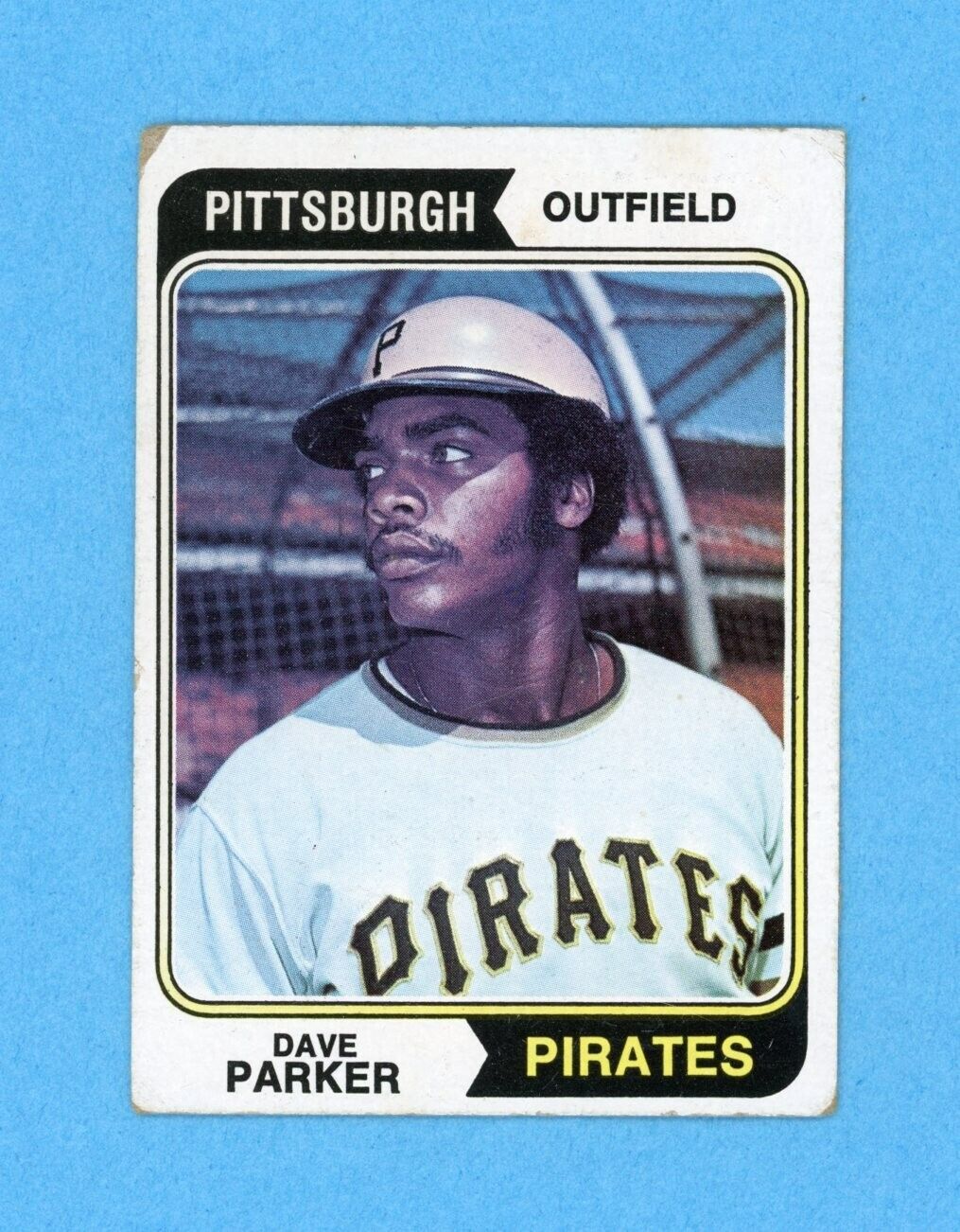 1974 Topps #252 Dave Parker Pittsburgh Pirates Rookie Baseball Card VG - VG+