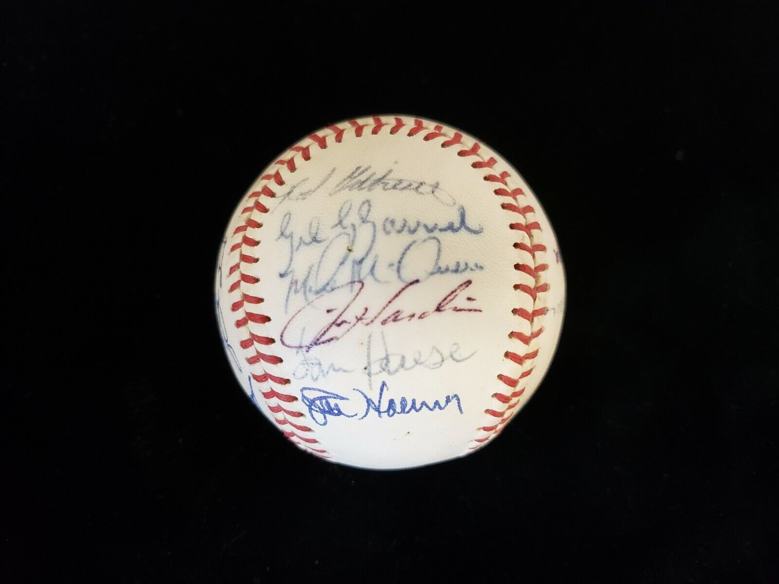 1972 Atlanta Braves Signed Baseball - 19 Autographs 