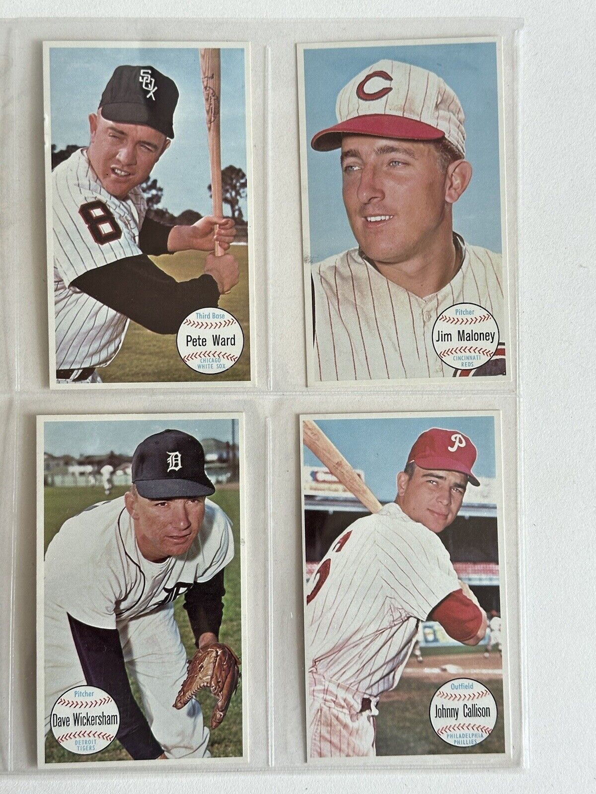 1964 Topps Giants Baseball Card Complete Set of 60 NM Koufax Aaron Mays Mantle