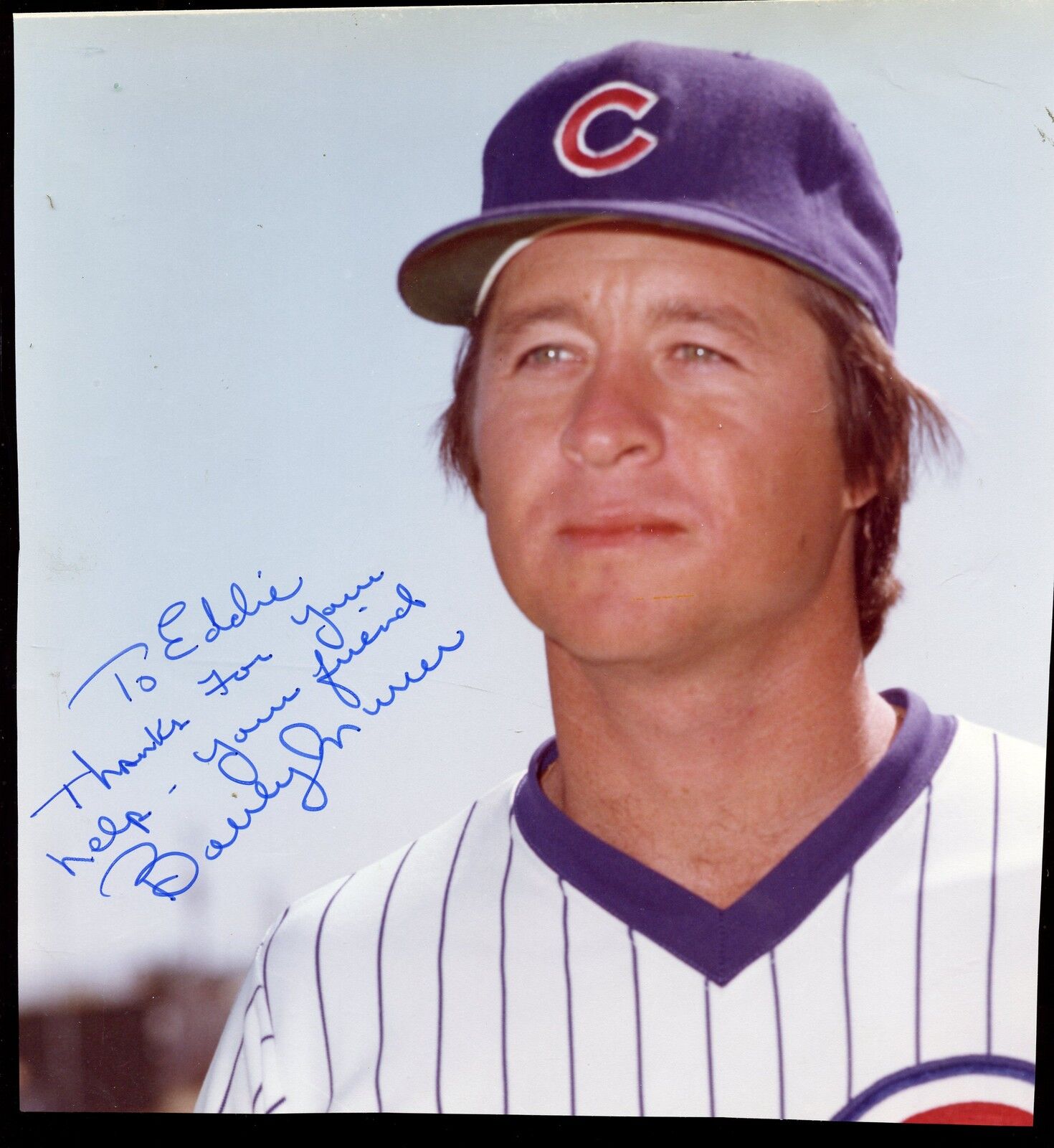 Bobby Murcer Chicago Cubs 8" X 9" Autographed Photo Hologram