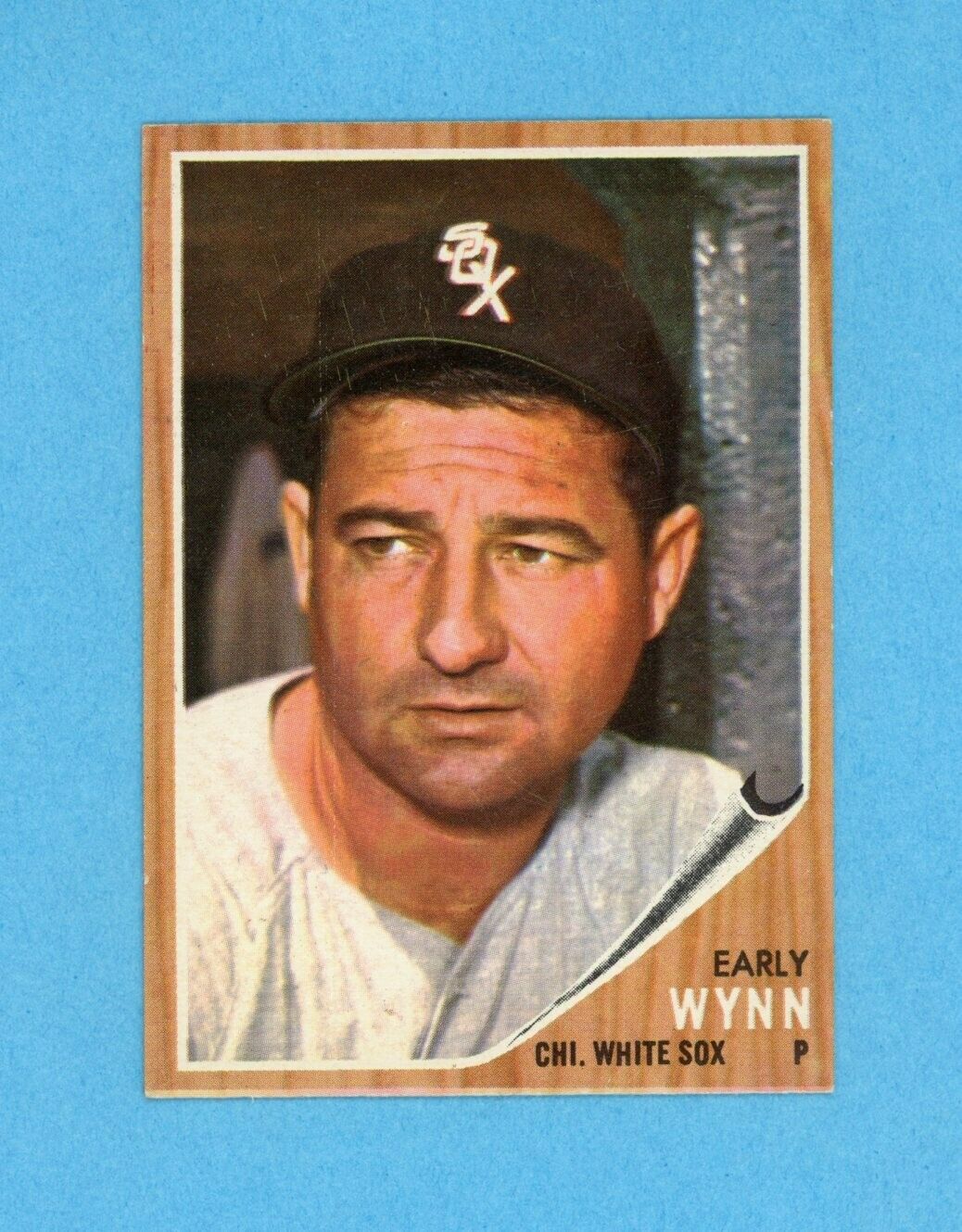 1962 Topps #385 Early Wynn Chicago White Sox Baseball Card NM