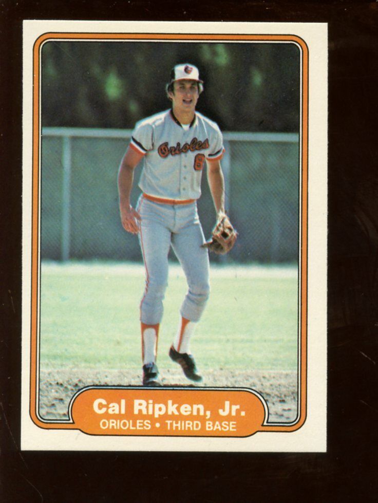 1982 Fleer Baseball Card #176 Cal Ripken Jr. Rookie NRMT