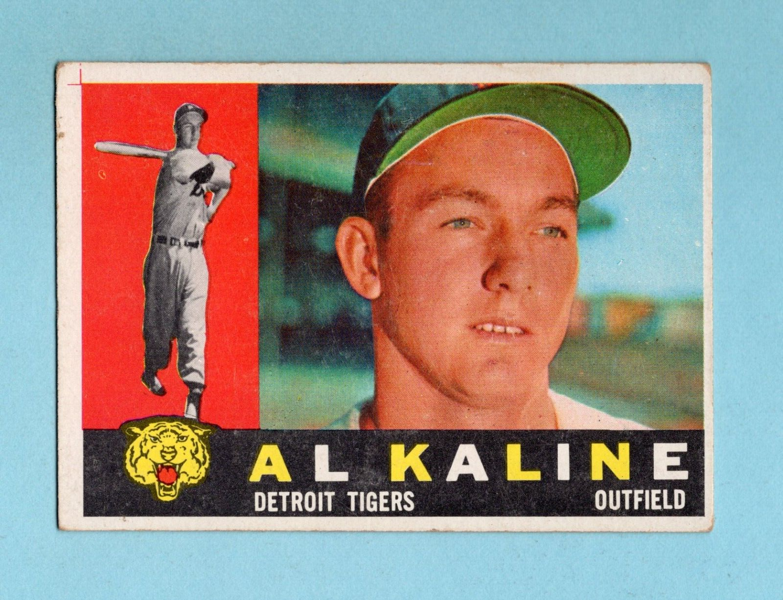 1960 Topps #50 Al Kaline Detroit Tigers Baseball Card Vg/Ex