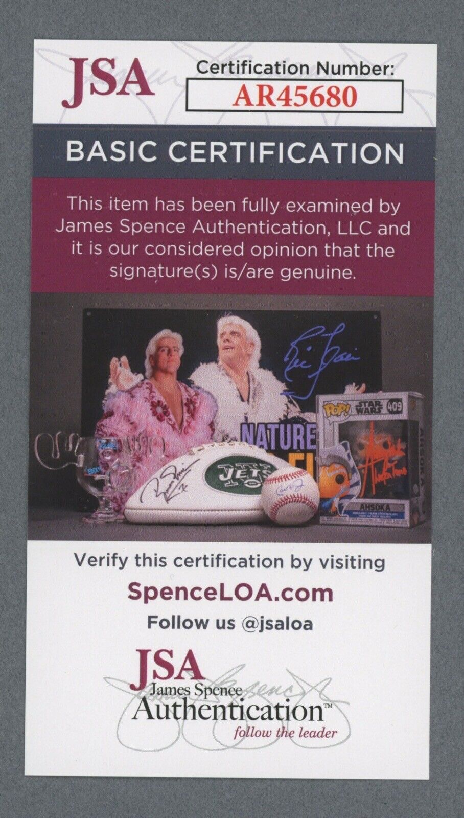 George Steinbrenner Signed Index Card Auto with JSA Certification