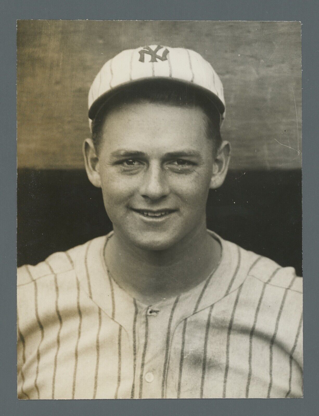 Vintage Waite Hoyt NY Giants 5.5” x 7.5” Press Portrait Photo