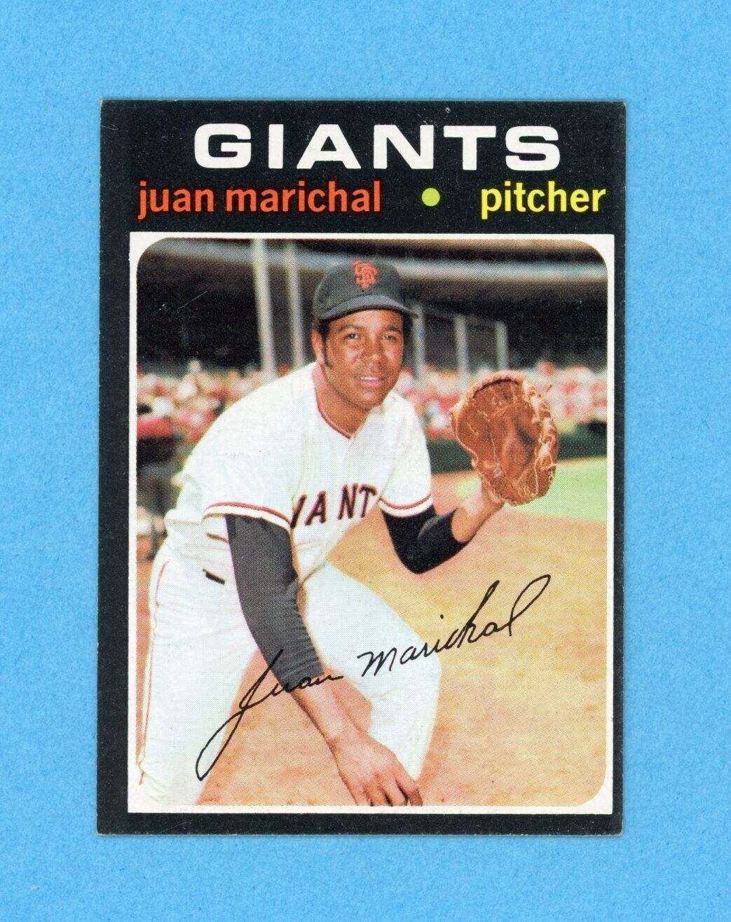 1971 Topps #325 Juan Marichal San Francisco Giants Baseball Card Ex/Mt o/c