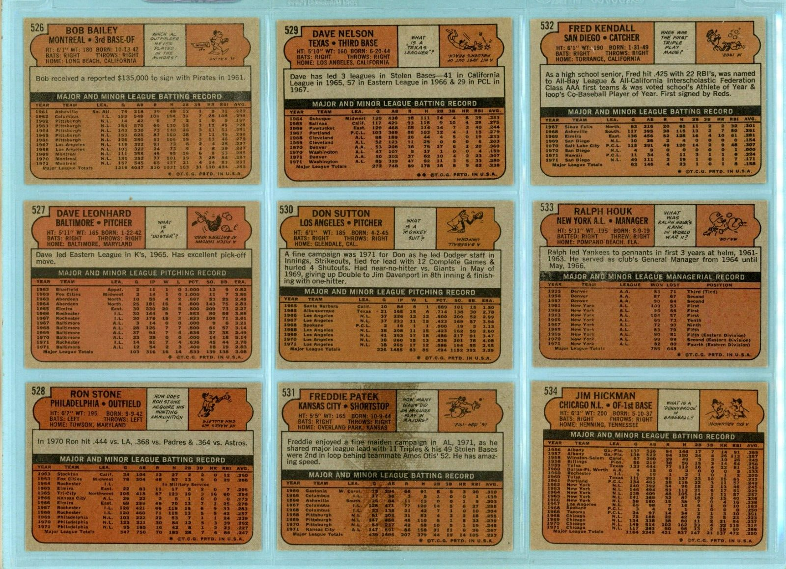 1972 Topps Starter Set Lot of 115 Diff Semi-High Number Baseball Cards Ex/Ex+