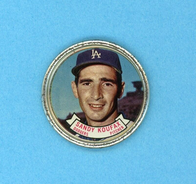 1964 Topps Coin #106 Sandy Koufax Los Angeles Dodgers Baseball Coin