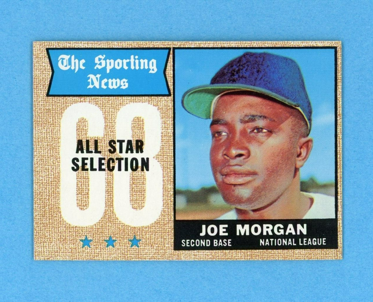 1968 Topps #364 Joe Morgan All-Star Houston Astros Baseball Card NM