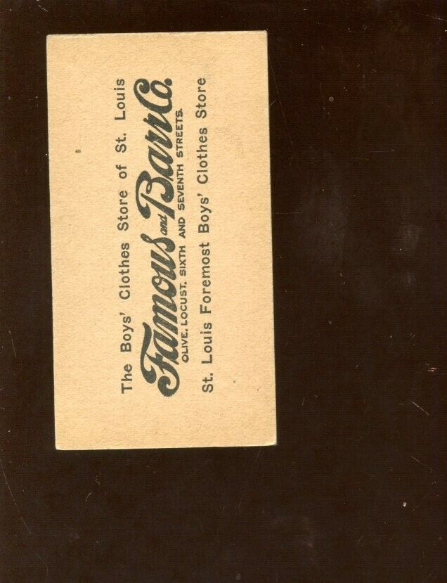 1916 M101-5 Famous-Barr Co. Baseball Card #94 Ed Konetchy EX