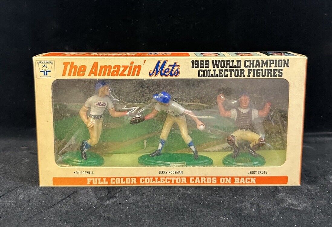 1969 New York Mets Unopened Transogram Box Ken Boswell Jerry Koosman Jerry Grote