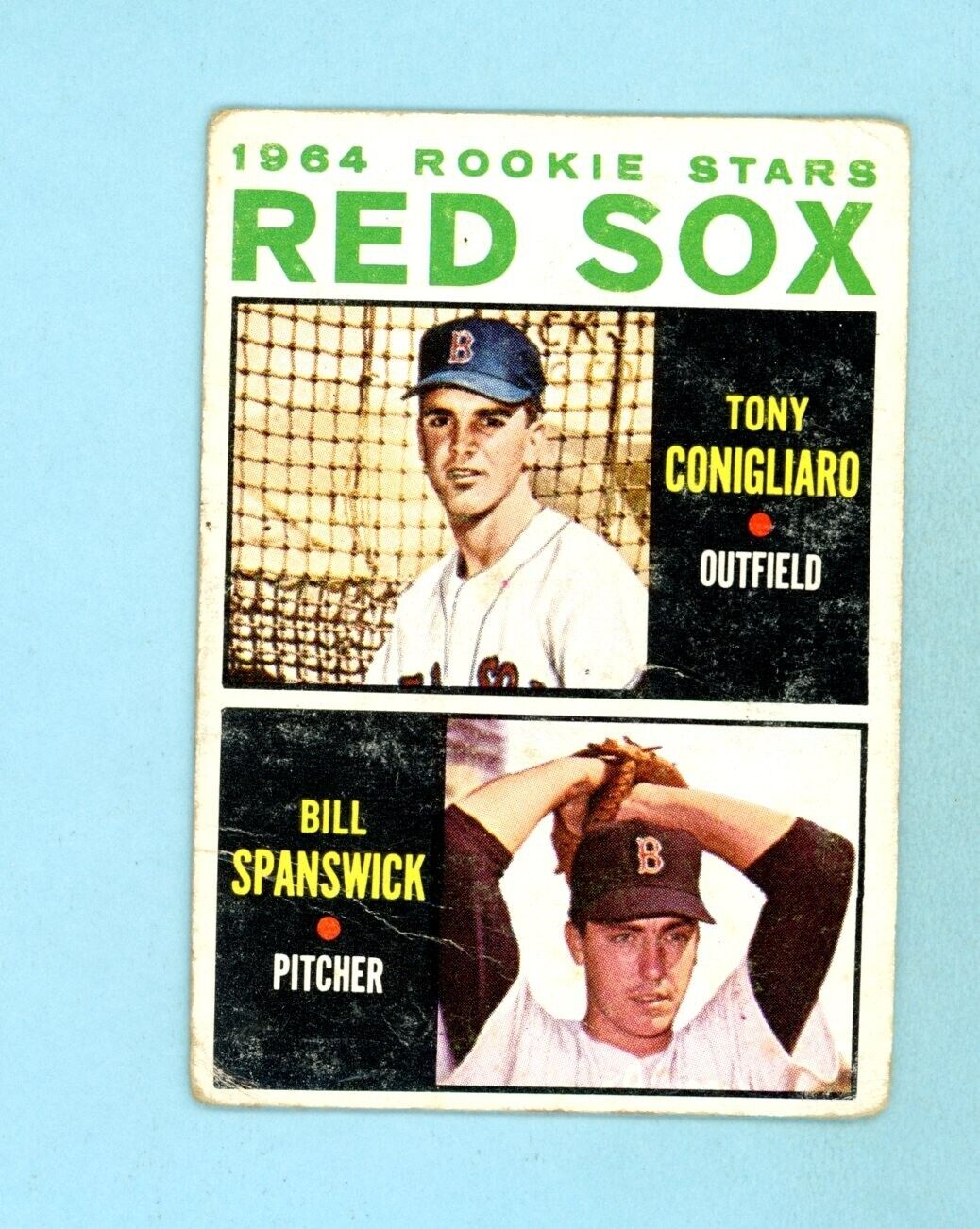 1964 Topps #287 Tony Conigliaro Boston Red Sox Rookie Baseball Card Low Grade