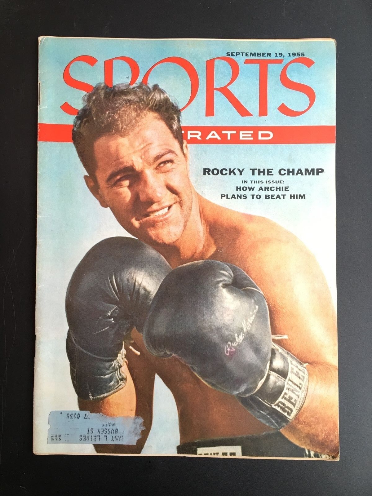 Sports Illustrated Magazine September 19, 1955 Issue Original Rocky Balboa