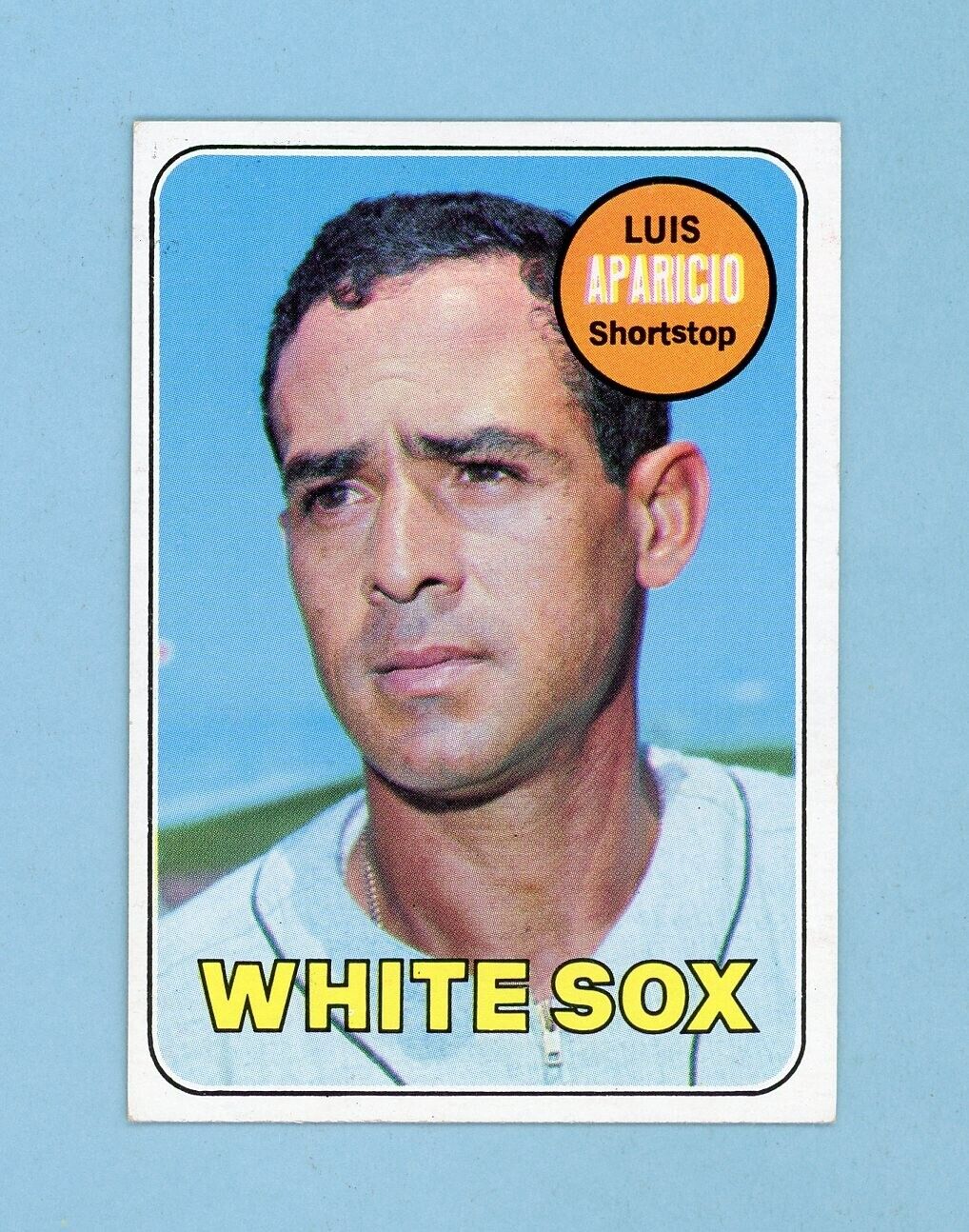 1969 Topps #75 Luis Aparicio Chicago White Sox Baseball Card NM