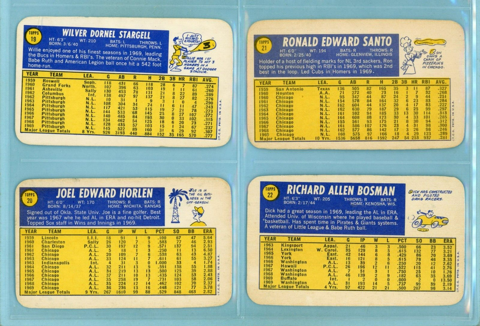 1970 Topps Super Starter Set Lot of 19 Different Baseball Cards