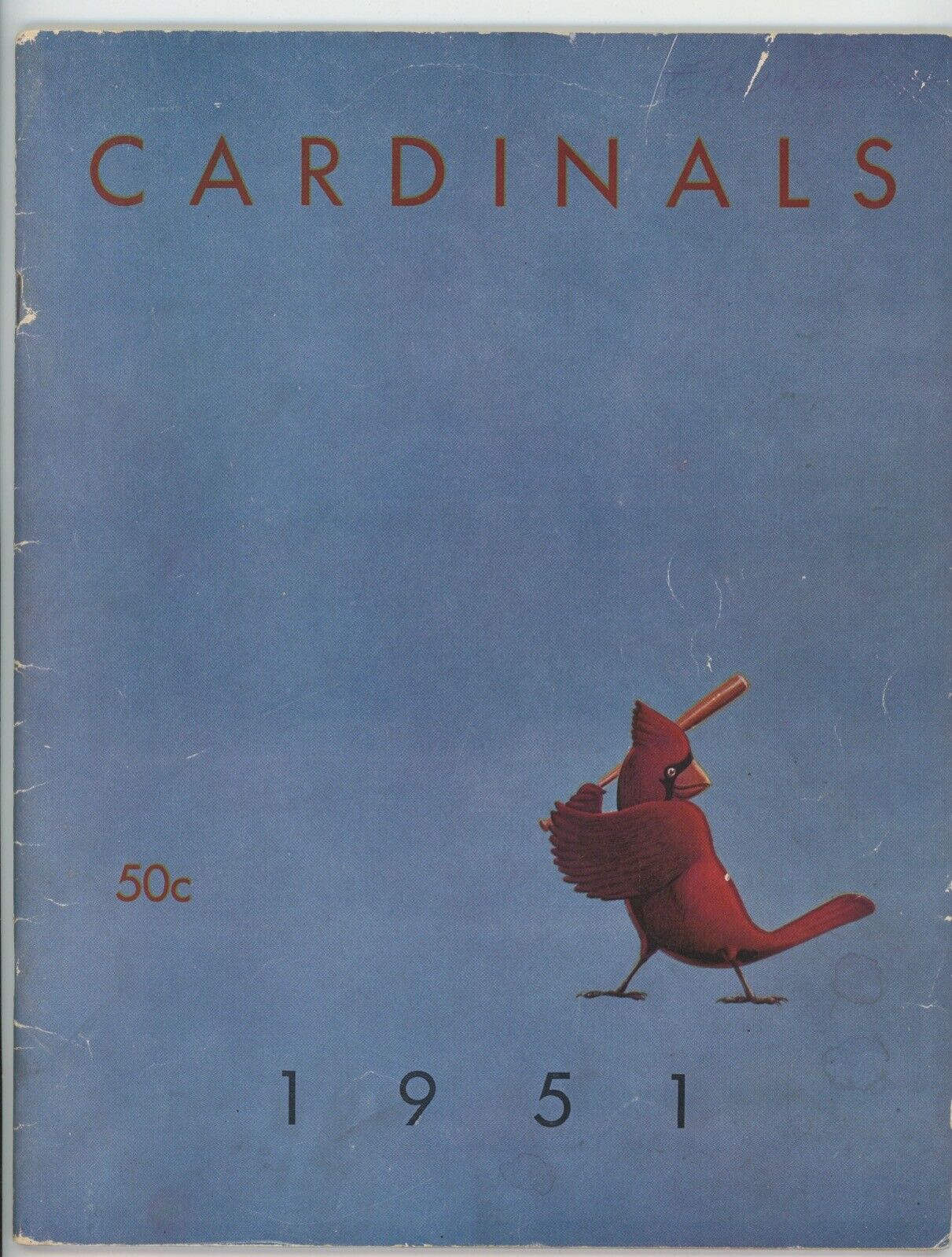 1951 St. Louis Cardinals Yearbook • Intact