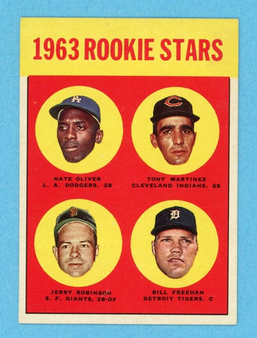 1963 Topps #466 Bill Freehan Detroit Tigers Rookie Baseball Card EX++ - Ex/Mt