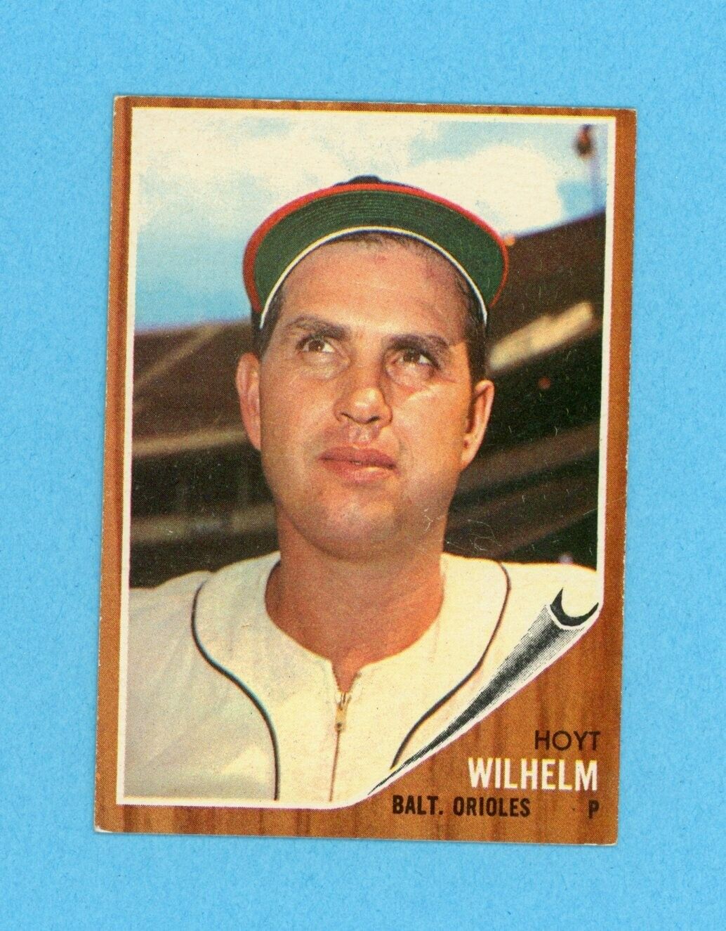 1962 Topps #545 Hoyt Wilhelm Baltimore Orioles Baseball Card EX+ o/c