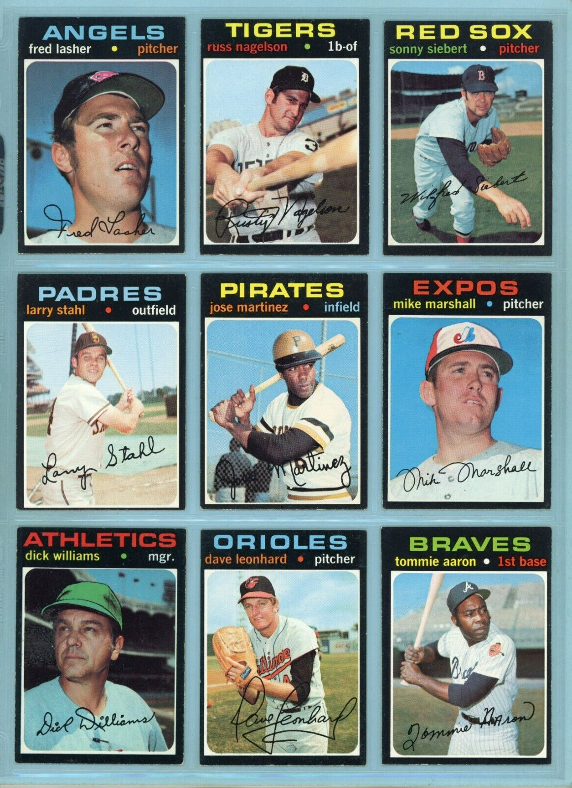 1971 Topps Starter Set Lot of 90 Different High Number Baseball Cards Ex/Mt sbsl