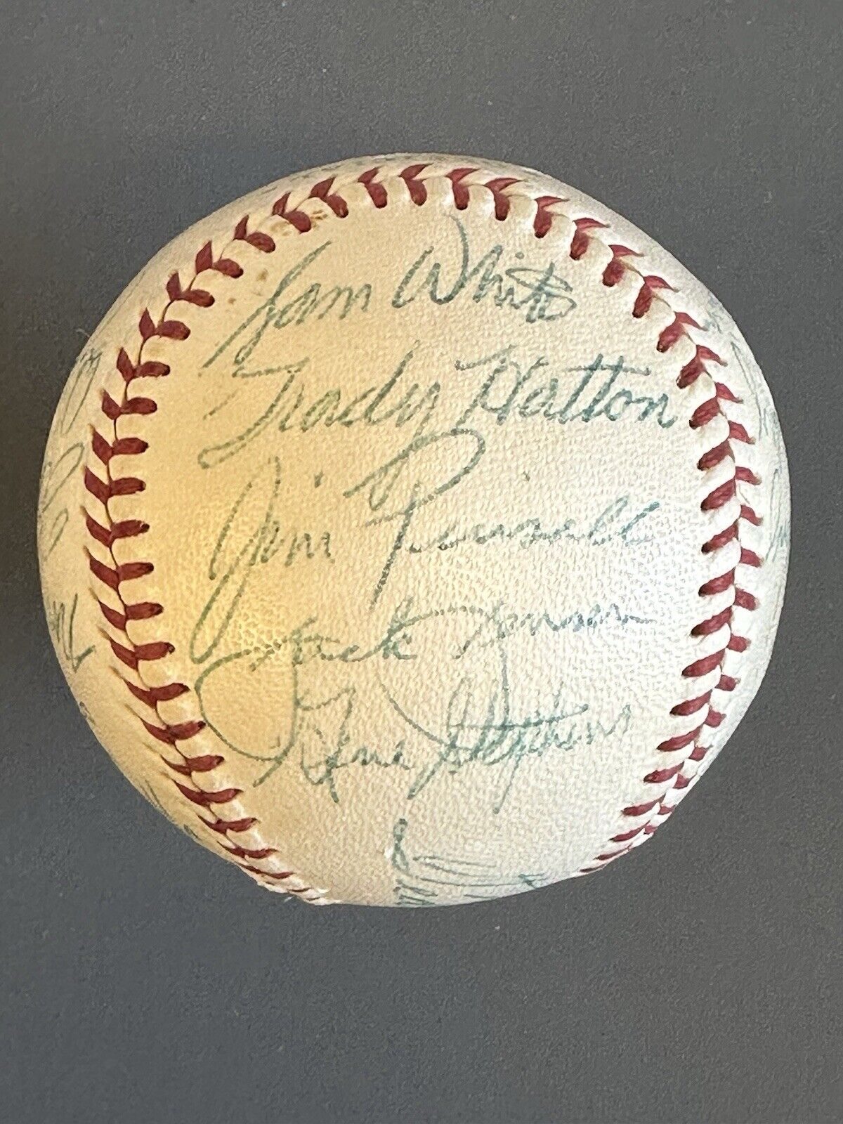 1955 Boston Red Sox Team Signed Official AL Baseball 20 sig w/ Ted Williams - NM